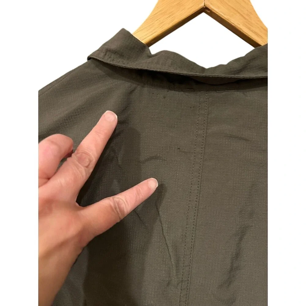 The North Face Outdoor Life Streetwear Olive Hiking shirt outdoorsy‎ Gorpcore L